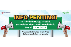 Perubahan Harga Produk Schneider - 1 Juni 2025