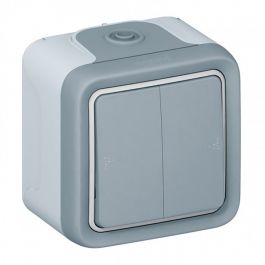 Legrand Switch Plexo IP55 - 2 gang 2-way - 10 AX 250 V~ - surface ...