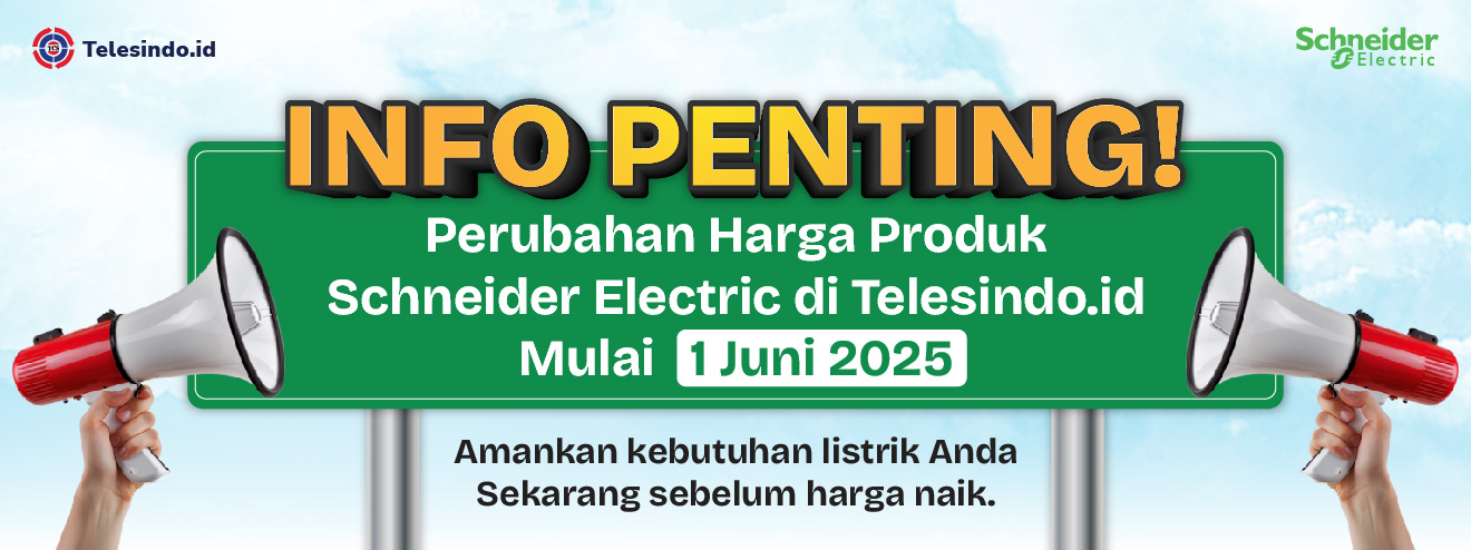 Perubahan Harga Produk Schneider - 1 Juni 2025